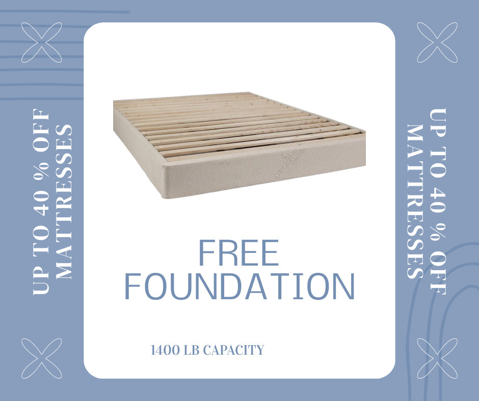 Wood Foundation for latex mattress